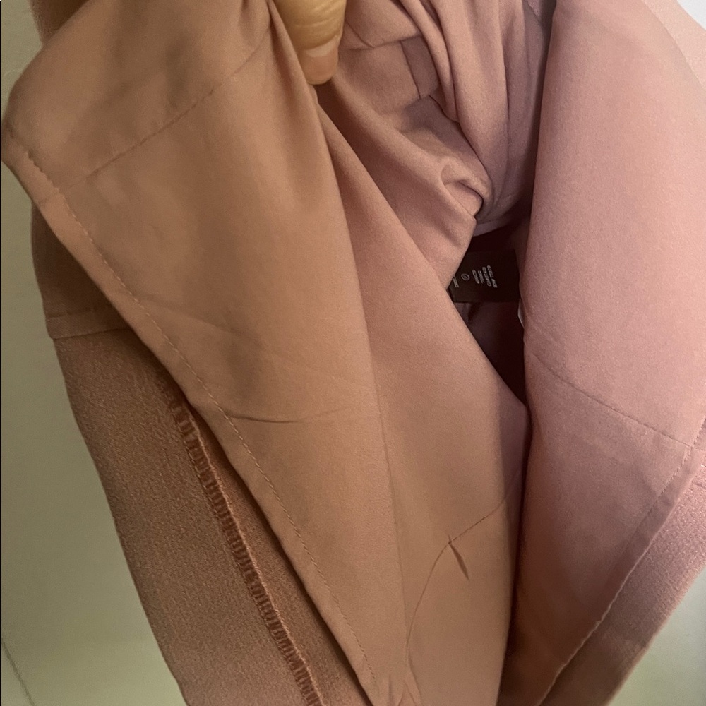 Ann Taylor Petite 2 sleeveless midi dress pink light mauve - Picture 9 of 10